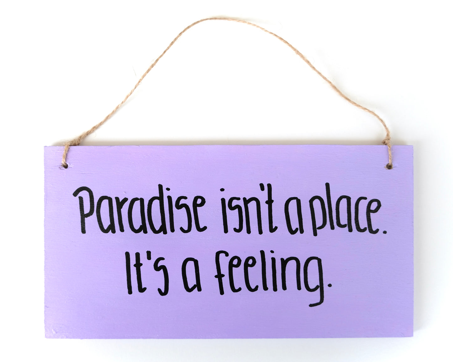 Einzigartiges Dekoschild aus Holz mit inspirierendem Zitat