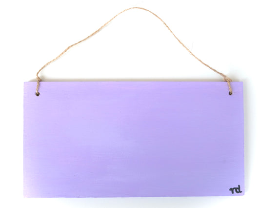 Einzigartiges Dekoschild aus Holz mit inspirierendem Zitat